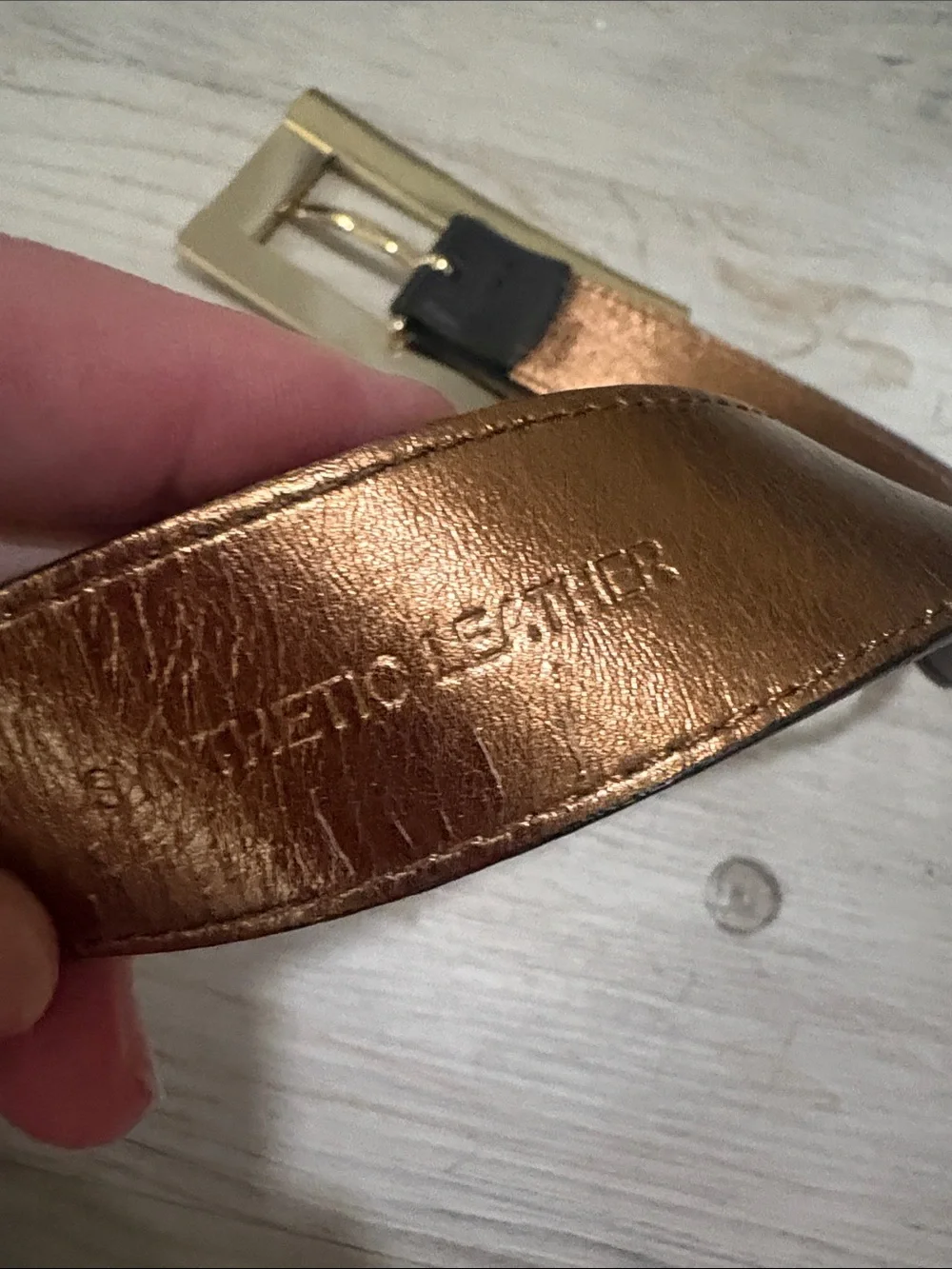 Michael Kors MK Logo Leather Belt  Small